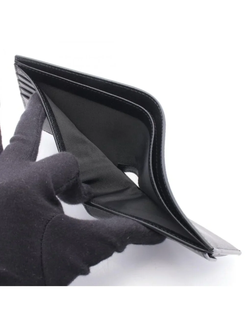 Saint Laurent Paris Bifold Wallet East Waist Leather